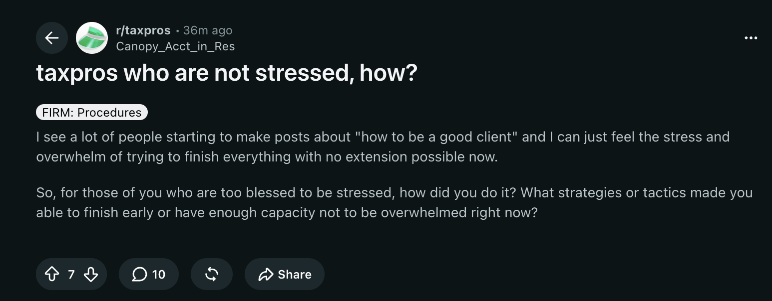 reddit-taxpros-stressed-post